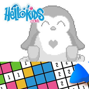 color by number hellokids game online