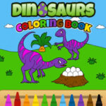 DINOSAURS COLORING BOOK