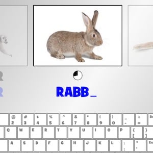 animal typing game