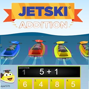 jetski addition game