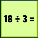 Inverse 3 Times Table with Division