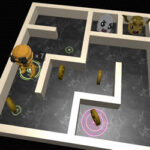 3D Labyrinth and Robot