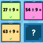 Inverse 9 Times Table with Division