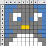Alphanumeric table: mosaics