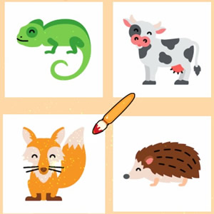 Animal Coloring Games on COKOGAMES