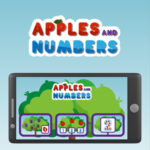 Apples and Numbers from 1 to 10