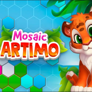 Artimo Mosaic Puzzles for kids colouring online