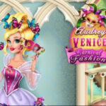 Dress up Audrey for Venice Carnival