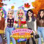 CELEBRITY FALL LOOKS: Makeup and Dress-Up Game