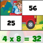 AUTUMN MULTIPLICATIONS Jigsaw Puzzles