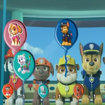 Balloon Bursting: PAW Patrol