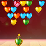 Bubble Shooter of Hearts