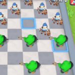 Checkers RPG Battle PvP Game