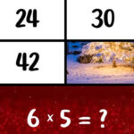 Christmas 6 Times Table Multiplication