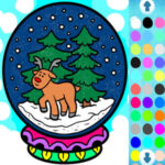 Online CHRISTMAS COLORING Game