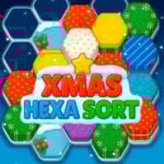 XMAS HEXA SORT: Christmas Merge Game