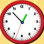 Clock with Hours, Minutes and Seconds