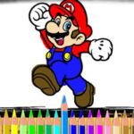Mario Bros Online coloring game