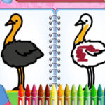 Bird Online Colouring