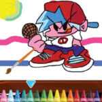 Coloring Pico from Friday Night Funkin