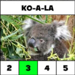 Counting Syllables: animal names