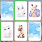 Cute Pets Memory Matching