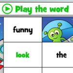 SIGHT WORDS: Dictation Game for Kids