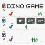 DINO Game 1-2-3- Players