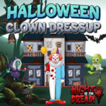 Dress up the clown for Halloween
