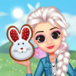 Easter Party: dress up and make up the princesses
