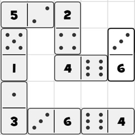 educational board dominoes game for children