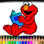 Elmo Colouring