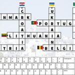 European Flags Crossword Puzzle