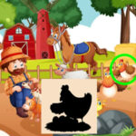 Farm Shadow Matching Game