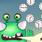 Feed the Monster with Clocks
