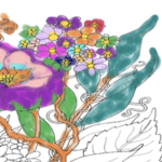 COLORING FLOWERS for Adults Online