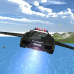 Flying Police Car