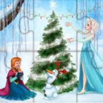 Frozen Jigsaw Puzzles at Christmas