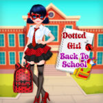 Girl Dress Up Game Back to School