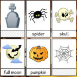 Halloween Vocabulary Flashcards