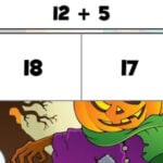 HALLOWEEN Math Puzzle (Addition)