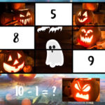 Halloween Subtraction Puzzles