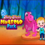 Baby Hazel visits Dinosaur Park