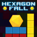 HEXAGON FALL: Balance Game Online