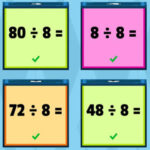 Inverse 8 Times Table with Division