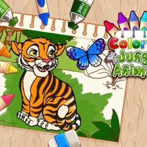 Animal Coloring Games on COKOGAMES