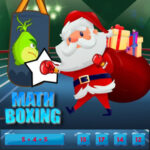 MATH BOXING: Christmas Addition 2-3 addends