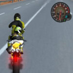 Motorbike racing