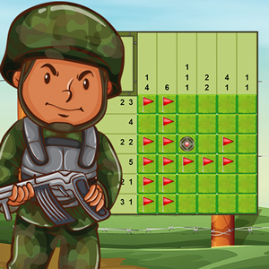 Nonogram with War Mines puzzle game to play online