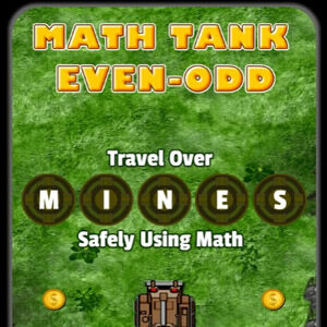Odd and Even Numbers with the Tank, math game to play online